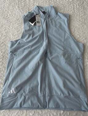 NWT Adidas Adi365 Running CLIMAWARM Vest in Grey - Men's Size Large